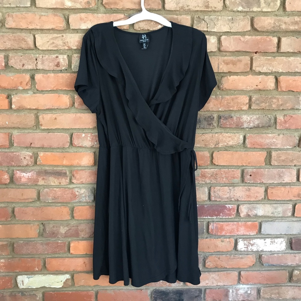 Faux Wrap Dress